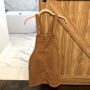corduroy dress overalls. New with tags